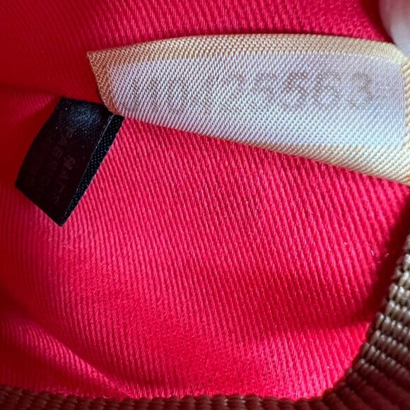 Dooney & Bourke Pebble Grain Zip Around Satchel Black / Cognac Brown Leather Bag - Picture 8 of 16